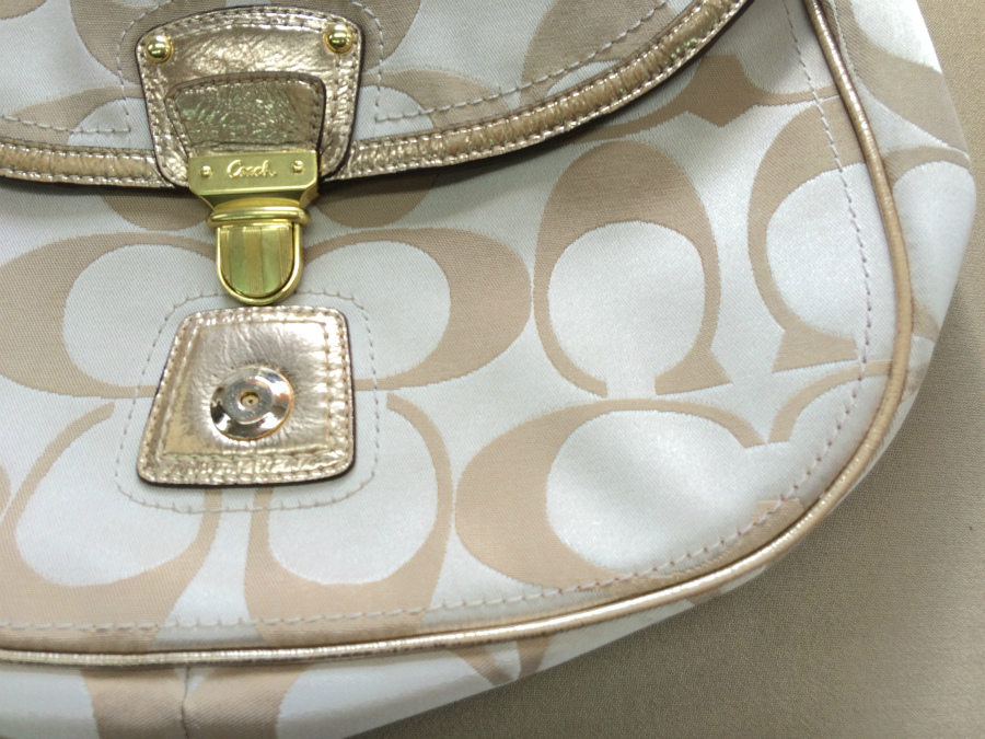 COACHバックのワイン　染み抜き　あま市甚目寺　N様|愛知洗い人｜愛知県染み抜きのできるクリーニング店紹介サイト