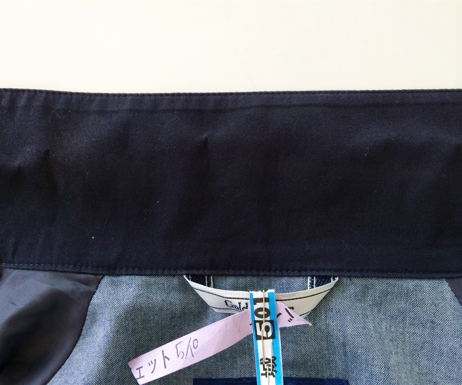 襟の汗と日焼けによる変色　復元再生加工|愛知洗い人｜愛知県染み抜きのできるクリーニング店紹介サイト