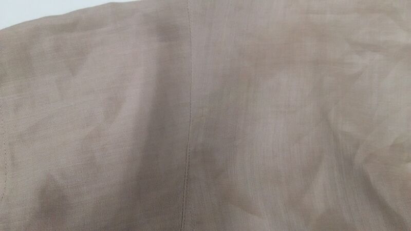 私の覚悟、そしてノーベル文学賞候補になる？（笑）　「麻のブラウス・汗による脱色の色補正」|愛知洗い人｜愛知県染み抜きのできるクリーニング店紹介サイト