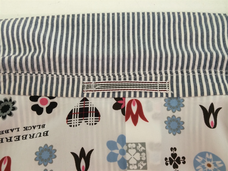 バーバリー　ジャケット襟の復元再生加工|愛知洗い人｜愛知県染み抜きのできるクリーニング店紹介サイト