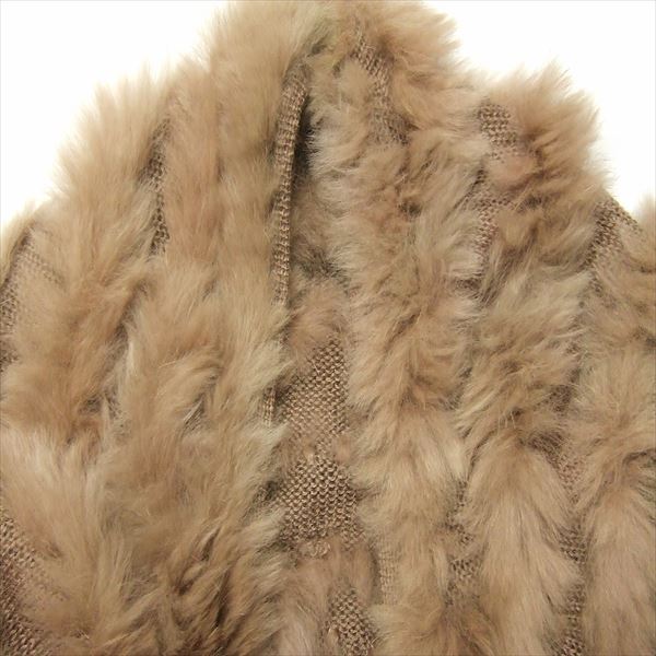 ラビットファーカーディガン編み込み、日焼け直し|愛知洗い人｜愛知県染み抜きのできるクリーニング店紹介サイト