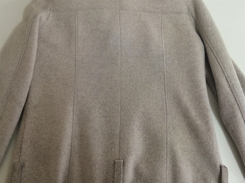 石油ファンヒ-タ-によるコ-トの焦げ（黄ばみ）|愛知洗い人｜愛知県染み抜きのできるクリーニング店紹介サイト