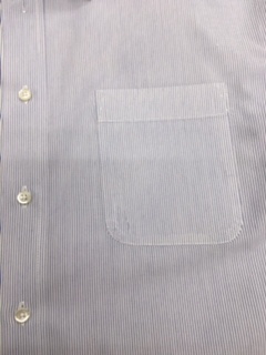 ワイシャツのポケットに黄色い名刺を入れたままで|愛知洗い人｜愛知県染み抜きのできるクリーニング店紹介サイト