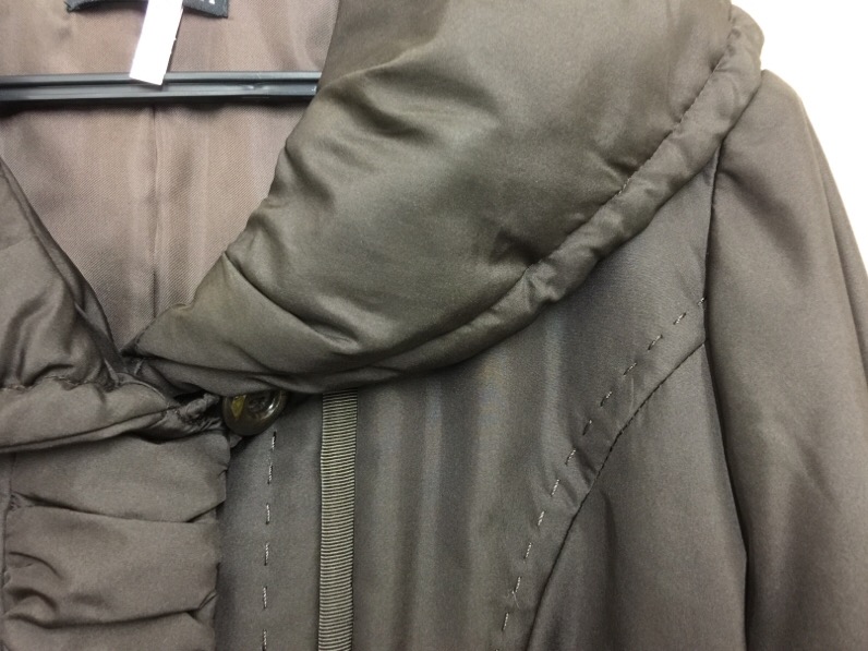 シルクコートの襟をこすって白く…。& 店主 碓氷峠鉄道文化村に行く|愛知洗い人｜愛知県染み抜きのできるクリーニング店紹介サイト
