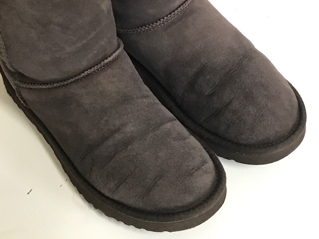 UGG（アグ）ブ－ツ　水ジミ汚れ　クリ-ニング（丸洗い）　諦めずご相談下さい！|愛知洗い人｜愛知県染み抜きのできるクリーニング店紹介サイト