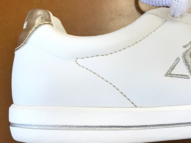 Ie coq sportif (ルコックスポルティフ）のシュ－ズ　色移り＆クリーニング|愛知洗い人｜愛知県染み抜きのできるクリーニング店紹介サイト