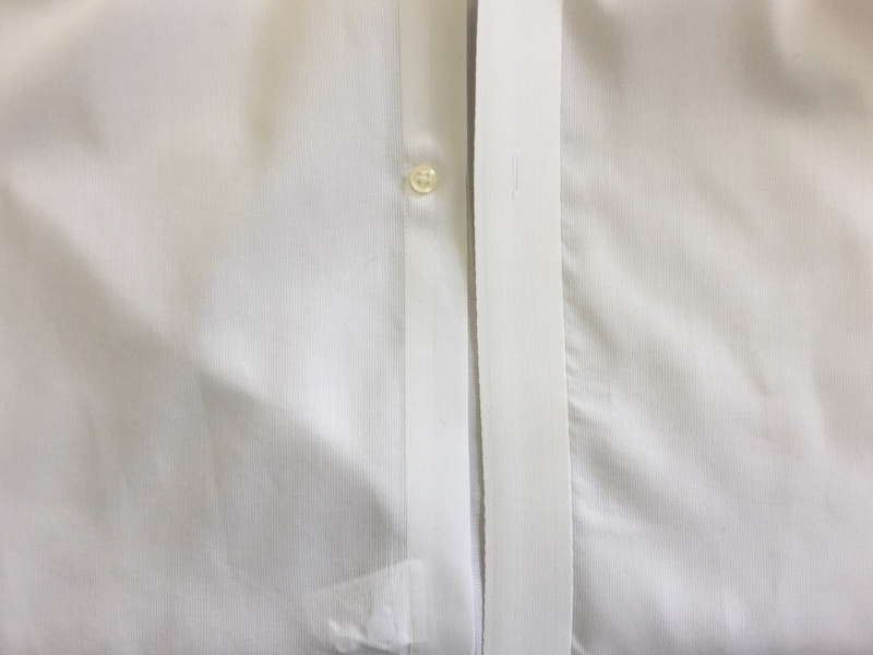シャツの腰のあたりに付いたシミ &店主 同業者の鉄トモと鉄旅へ行く〜松本城編③|愛知洗い人｜愛知県染み抜きのできるクリーニング店紹介サイト
