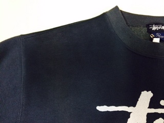 ステュ－シ-（STUSSY）のトレ－ナ－　日焼け直し・色褪せ修正|愛知洗い人｜愛知県染み抜きのできるクリーニング店紹介サイト