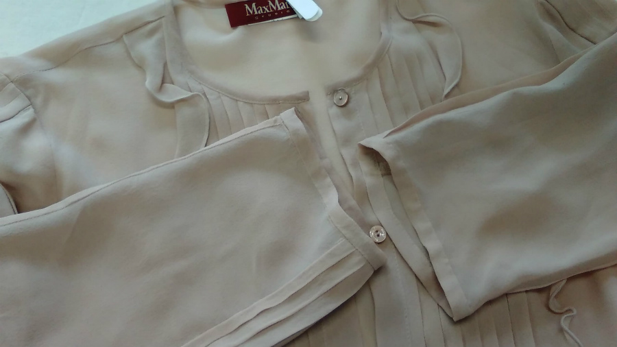 「春色の素敵なシルクブラウス( 〃▽〃)」|愛知洗い人｜愛知県染み抜きのできるクリーニング店紹介サイト