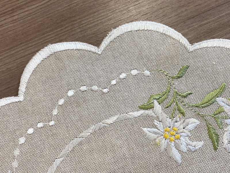 花瓶敷についた花粉にシミ& ◎おまけコーナー（店主の鉄旅思い出シリーズ①）|愛知洗い人｜愛知県染み抜きのできるクリーニング店紹介サイト