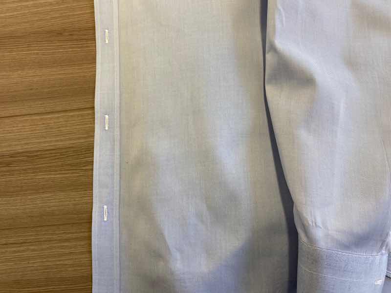 ワイシャツに付いたソースのシミ&◎おまけコーナー（店主の鉄旅思い出シリーズ②）|愛知洗い人｜愛知県染み抜きのできるクリーニング店紹介サイト