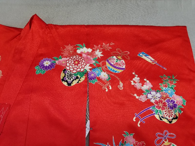 七五三着物に付いた汚れ。|愛知洗い人｜愛知県染み抜きのできるクリーニング店紹介サイト