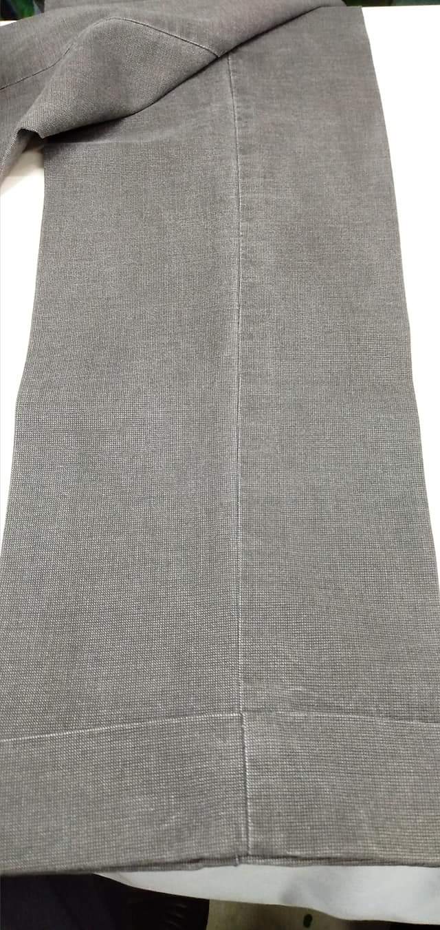 綿パンツに現れた筋シワによる脱色の修正|愛知洗い人｜愛知県染み抜きのできるクリーニング店紹介サイト