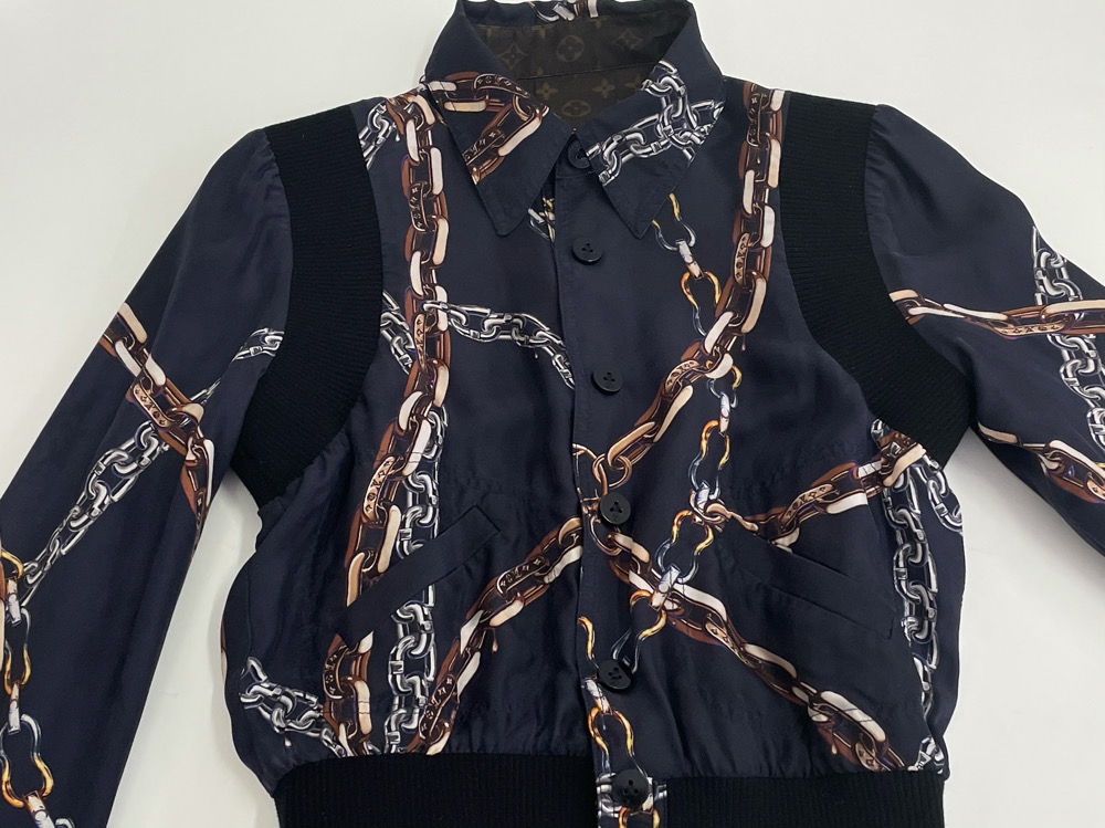 ルイヴィトンの女性上着　家庭洗濯のシルク素材の白けトラブル|愛知洗い人｜愛知県染み抜きのできるクリーニング店紹介サイト