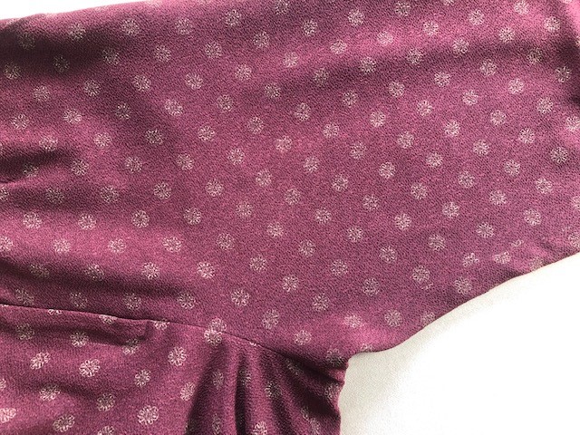 レーヨン素材ちりめん生地の染み　名古屋市中村区　H様|愛知洗い人｜愛知県染み抜きのできるクリーニング店紹介サイト