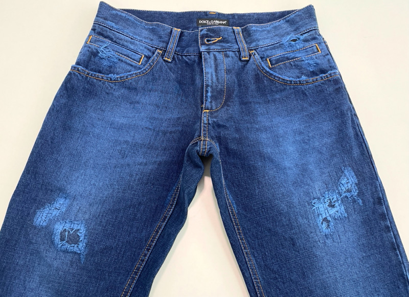 ドルチェ＆ガッバーナのデニム　染め直しとミシン修理|愛知洗い人｜愛知県染み抜きのできるクリーニング店紹介サイト
