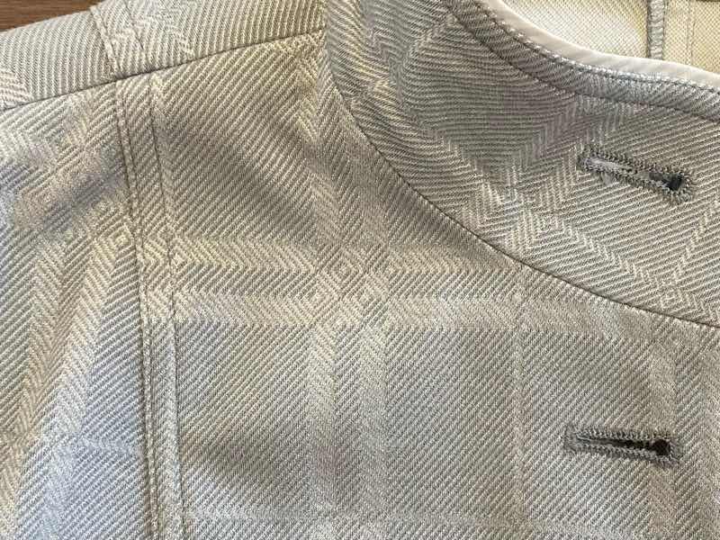 ジャケットに付いた古い茶色いのシミ& ◎おまけコーナー（店主の乗り鉄富山旅②〜富山ライトレールで岩瀬エリアに行く編〜）|愛知洗い人｜愛知県染み抜きのできるクリーニング店紹介サイト