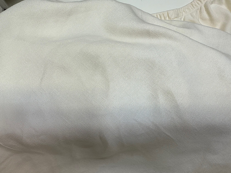 シルク素材に付いた食べ物のシミ？かな？|愛知洗い人｜愛知県染み抜きのできるクリーニング店紹介サイト