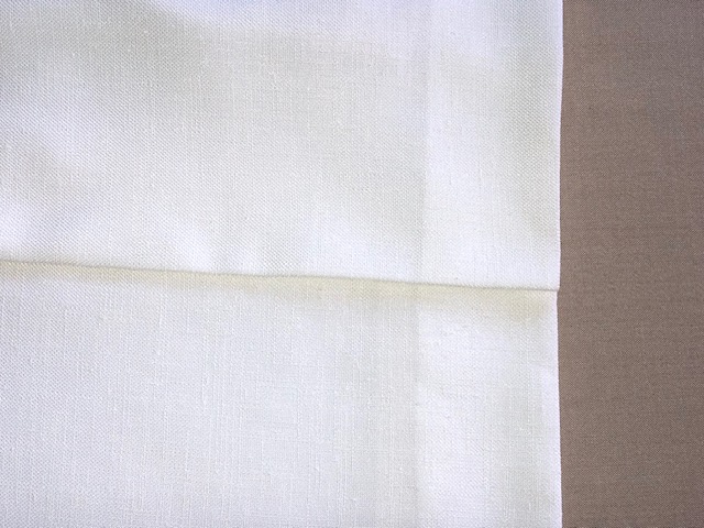 麻素材についた古いしみ　あま市K様|愛知洗い人｜愛知県染み抜きのできるクリーニング店紹介サイト