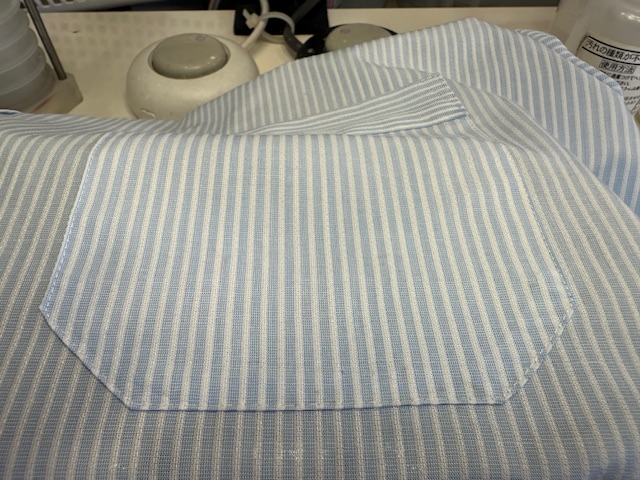 胸ポケットについたインク除去！|愛知洗い人｜愛知県染み抜きのできるクリーニング店紹介サイト