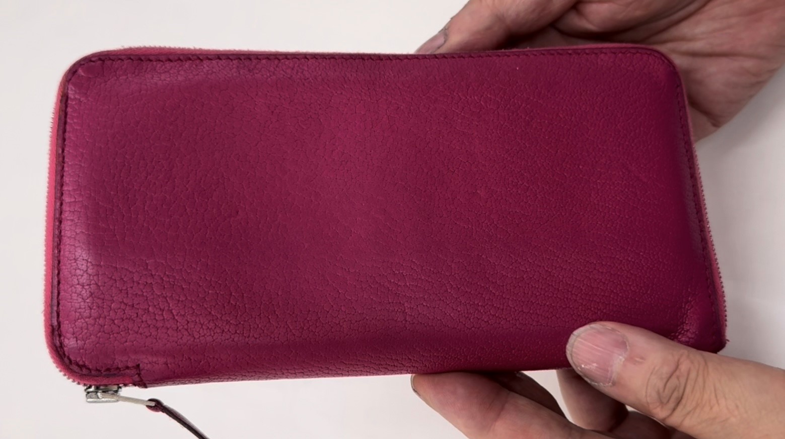 エルメス（HERMES)の長財布　リメイク（色修正）全国より承ります！|愛知洗い人｜愛知県染み抜きのできるクリーニング店紹介サイト