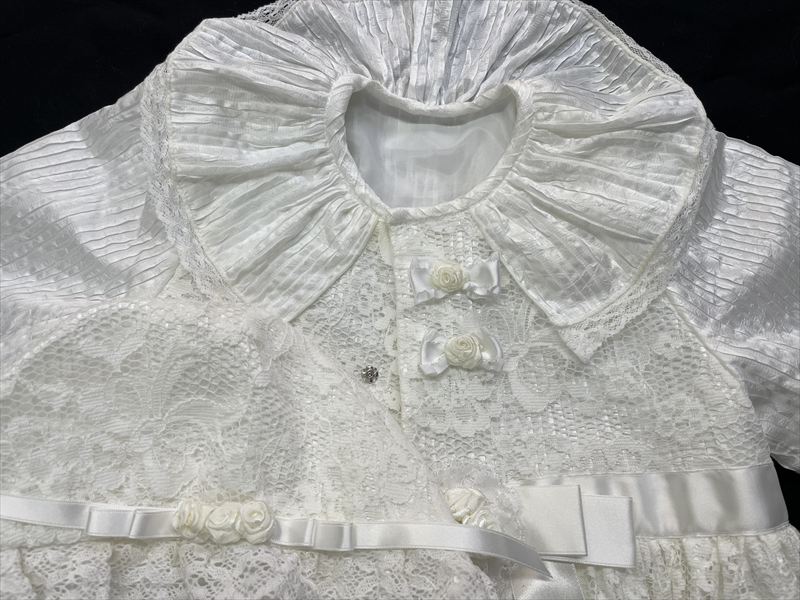 ベビードレス、全体黄ばみ染み抜き|愛知洗い人｜愛知県染み抜きのできるクリーニング店紹介サイト