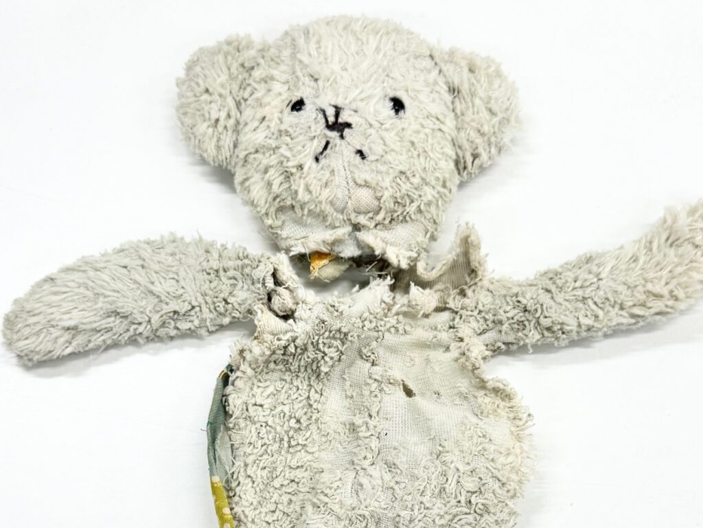 ボロボロのクマのぬいぐるみ。もう一度この子を甦らせたい。|愛知洗い人｜愛知県染み抜きのできるクリーニング店紹介サイト